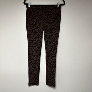 Sanctuary Leopard Print Skinny Pants Brown Women's Size M Trendy Chic
